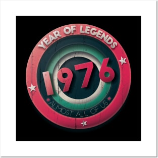 1976 year of legends Posters and Art